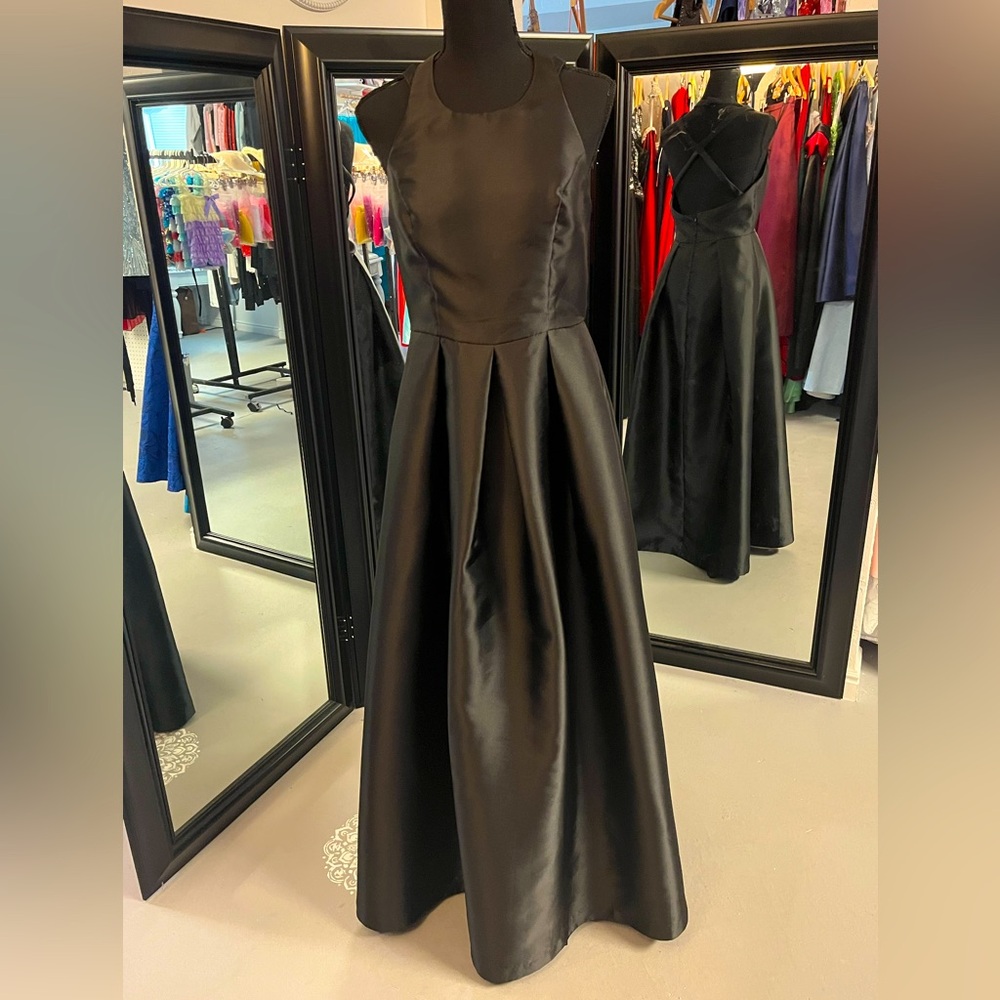 Long black dress